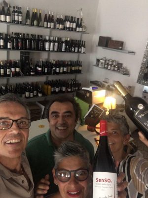 Gradita visita di Pasquale Lunati proprietario della Cantina Taverna